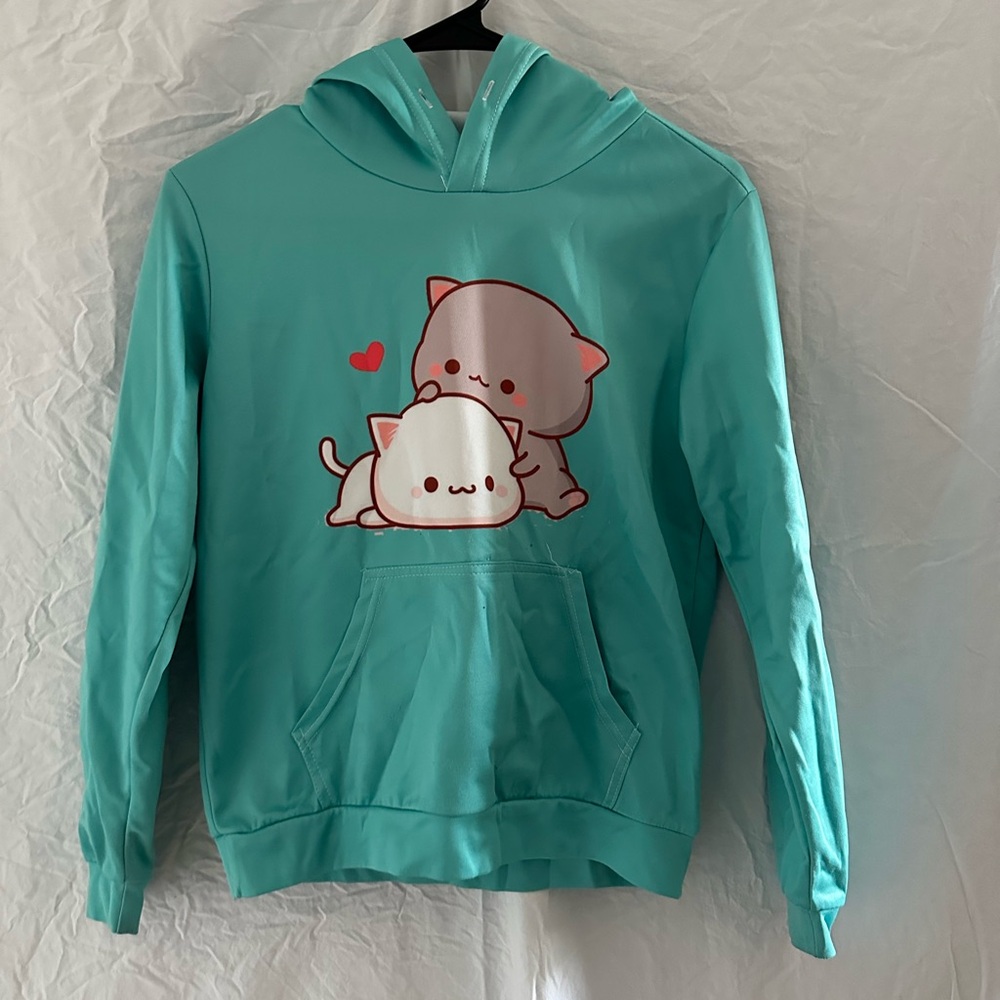 Cute Cat Graphic Hoodie